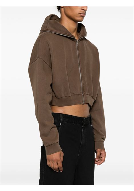 Brown cropped sweatshirt ENTIRE STUDIOS - Unisex ENTIRE STUDIOS | ES2156BT